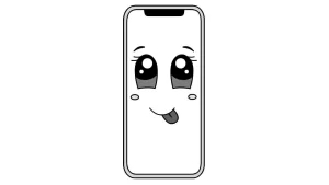 coloriage iPhone a colorier en ligne