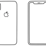coloriage iPhone à imprimer gratuit