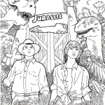 coloriage jurassic world pour enfants a imprimer gratuit
