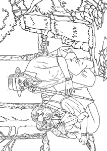 coloriage jurassic world à imprimer pour enfant de 4 ans