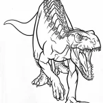 coloriage jurassic world et apprentissage