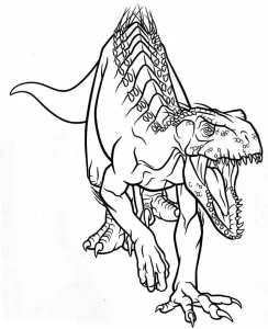 coloriage jurassic world et apprentissage