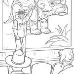 coloriage jurassic world a imprimer gratuitement