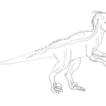 coloriage jurassic world à imprimer pour enfant de 9 ans