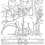 coloriage jurassic world à imprimer gratuit