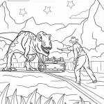 coloriage jurassic world d