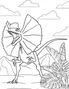 télécharger coloriage jurassic world gratuit