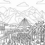 coloriage jurassic world et apprentissage