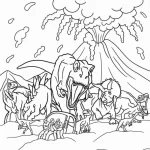 coloriage jurassic world pour enfants à imprimer