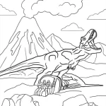 coloriage jurassic world en ligne pour enfant