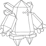 coloriage pokemon legendaire de pour enfants