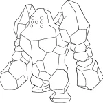 coloriage pokemon legendaire pour enfant gratuit