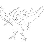 coloriage pokemon legendaire d