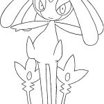 image de coloriage pokemon legendaire pour enfant