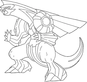 coloriage pokemon legendaire à imprimer kawaii