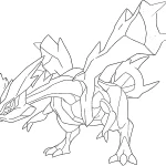 coloriage pokemon legendaire de pour enfants