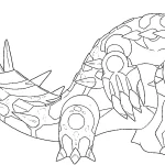 imprimer coloriage pokemon legendaire