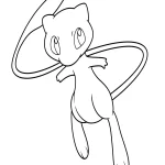 coloriage pokemon legendaire pour enfants à télécharger