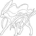 coloriage pokemon legendaire à imprimer gratuitement pdf