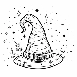coloriage sorcière pour enfants