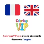 ColoriageVIP.com s&rsquo;étend et accueille désormais l&rsquo;anglais !