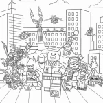 coloriage s Lego et découpage à imprimer