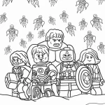 coloriage s Lego pour enfant de 3 ans