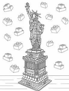 coloriage s Lego pour enfants a imprimer gratuit