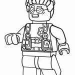 coloriage s Lego pour enfant de 5 ans