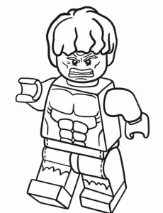 coloriage s Lego à imprimer