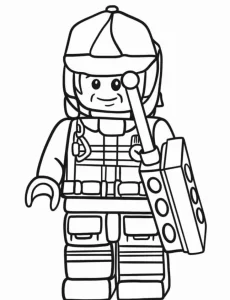 coloriage s Lego de pour enfants