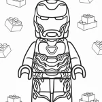 coloriage s Lego a imprimer pour enfant de 4 ans