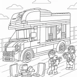 coloriage s Lego à imprimer