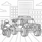 coloriage s Lego à imprimer pdf gratuit