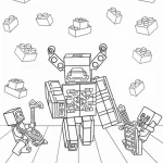 coloriage s Lego à imprimer pdf