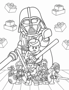 coloriage s Lego de pour enfants