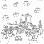 coloriage s Lego à imprimer pour enfant de 10 ans