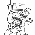 coloriage s Lego à imprimer pour enfant de 7 ans