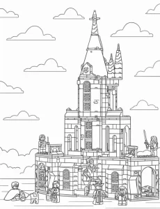 coloriage s Lego pour enfant de 3 ans