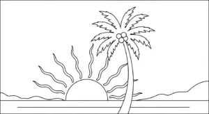 coloriage Arbre updated pour enfant de 8 ans