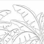 coloriage Arbre updated et découpage à imprimer