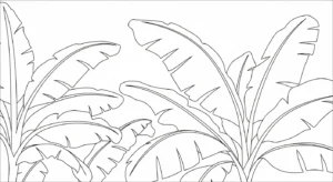 coloriage Arbre updated et découpage à imprimer