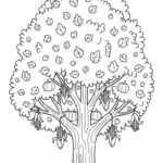 coloriage Arbre updated à imprimer pour enfants