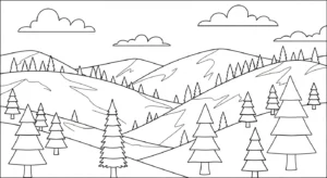 coloriage Arbre updated a dessiner en ligne