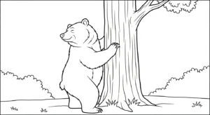 imprimer coloriage Arbre updated