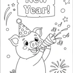 coloriage Cochon updated a imprimer gratuit