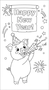 coloriage Cochon updated a imprimer gratuit