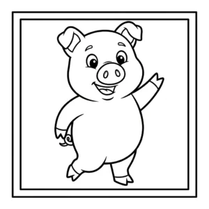 coloriage Cochon updated a colorier en ligne gratuitement