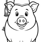 coloriage Cochon updated pour enfant de 10 ans