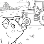 télécharger coloriage Cochon updated gratuit